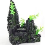 Mountain View Aquarium Ornament tree house Cave Bridge fish tank decoration #13-322