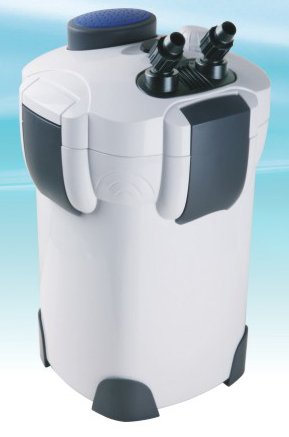 SUNSUN HW-303B 4-STAGE EXTERNAL CANISTER FILTER 370GPH 9W UV STERILIZER W/ MEDIA-0