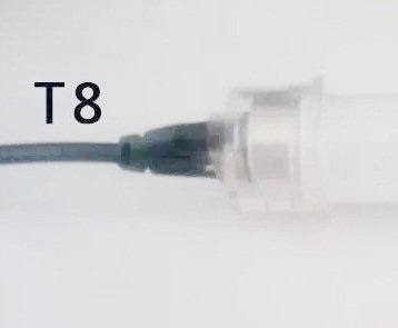 waterproof T5 T8 socket 2 pcs-0
