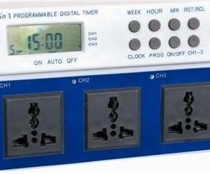 Aquarium Digital PROGRAMMABLE TIMER 2 outputs -0