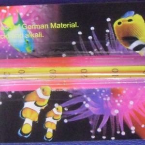 aquarium yellow glass thermometer with sucker-0